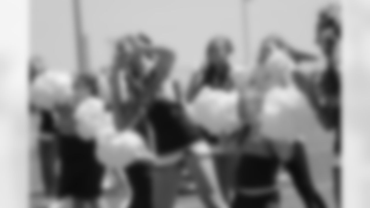 Valor Christian cheerleaders helped with the choreographed halftime show, as well.