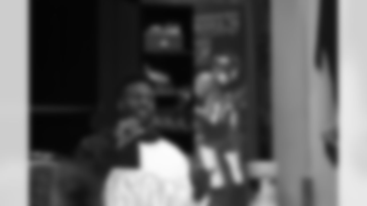 On what it means to give back to the community
"It means everything. I was that kid that didn't have the necessary resources to be able to play sports or to even be able to have someone to come my school to speak. So it's just an amazing experience. I started my foundation last year, a year and a half ago, and just to see the progess of it and to see it grow, it's just amazing. We've just got to keep doing stuff like this. I've got an event on June 12, the 'Take a Flight with Emmanuel Sanders' [event] in which we're going to be trying to raise money to keep coming to schools like this and keep providing kids with sports equipment and keep doing cool things in the Denver community, because this is what it's about."