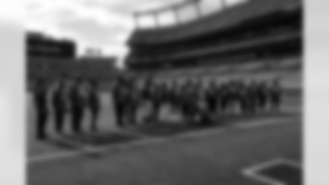 The Broncos host the first annual Rookie Parents' Weekend with families of the 2021 rookie class at Empower Field at Mile High on Nov. 13, 2021.