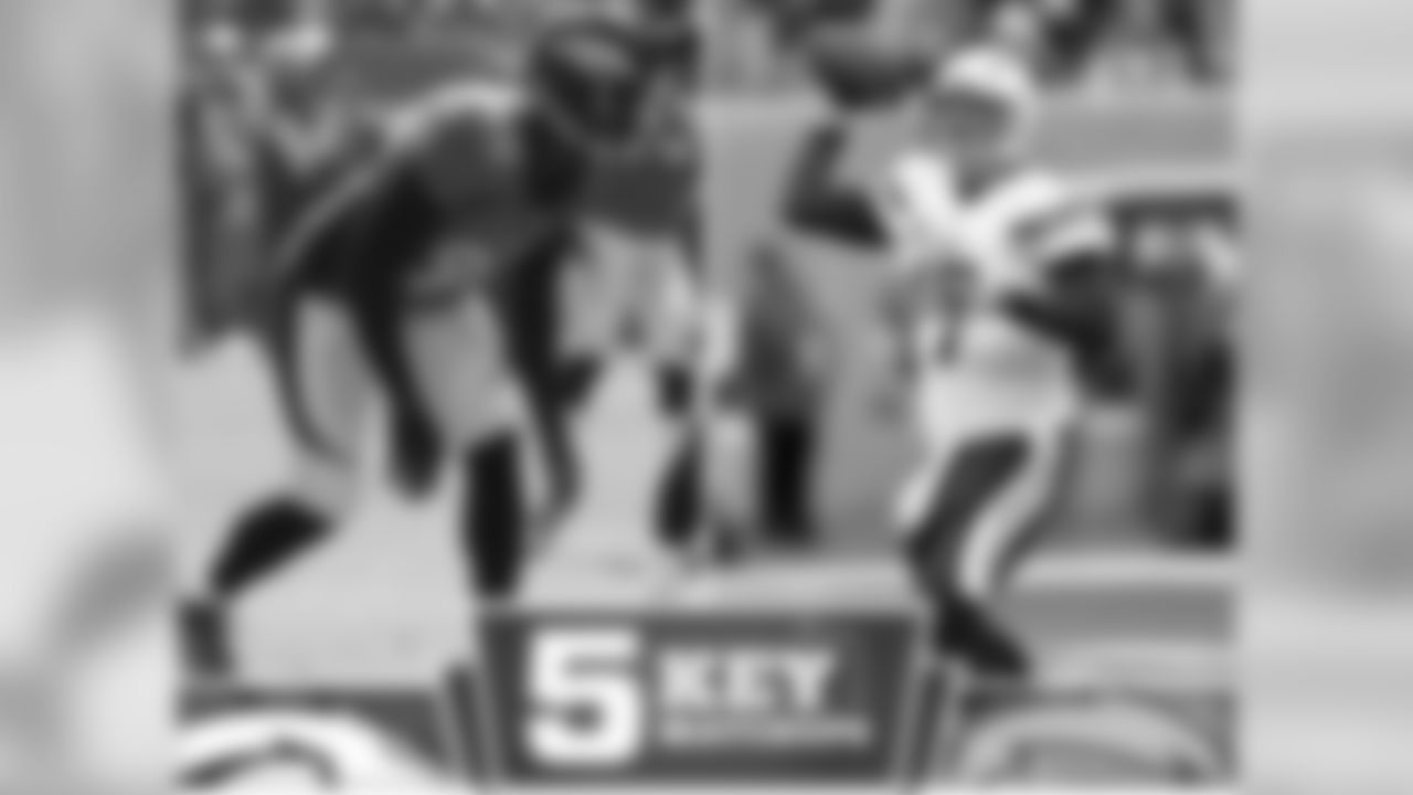 Shaun Phillips and Philip Rivers were both drafted by the Chargers in the same year and were teammates until this season. In their two meetings this year, Phillips sacked Rivers once in each game. He'll be looking to continue that streak Sunday.