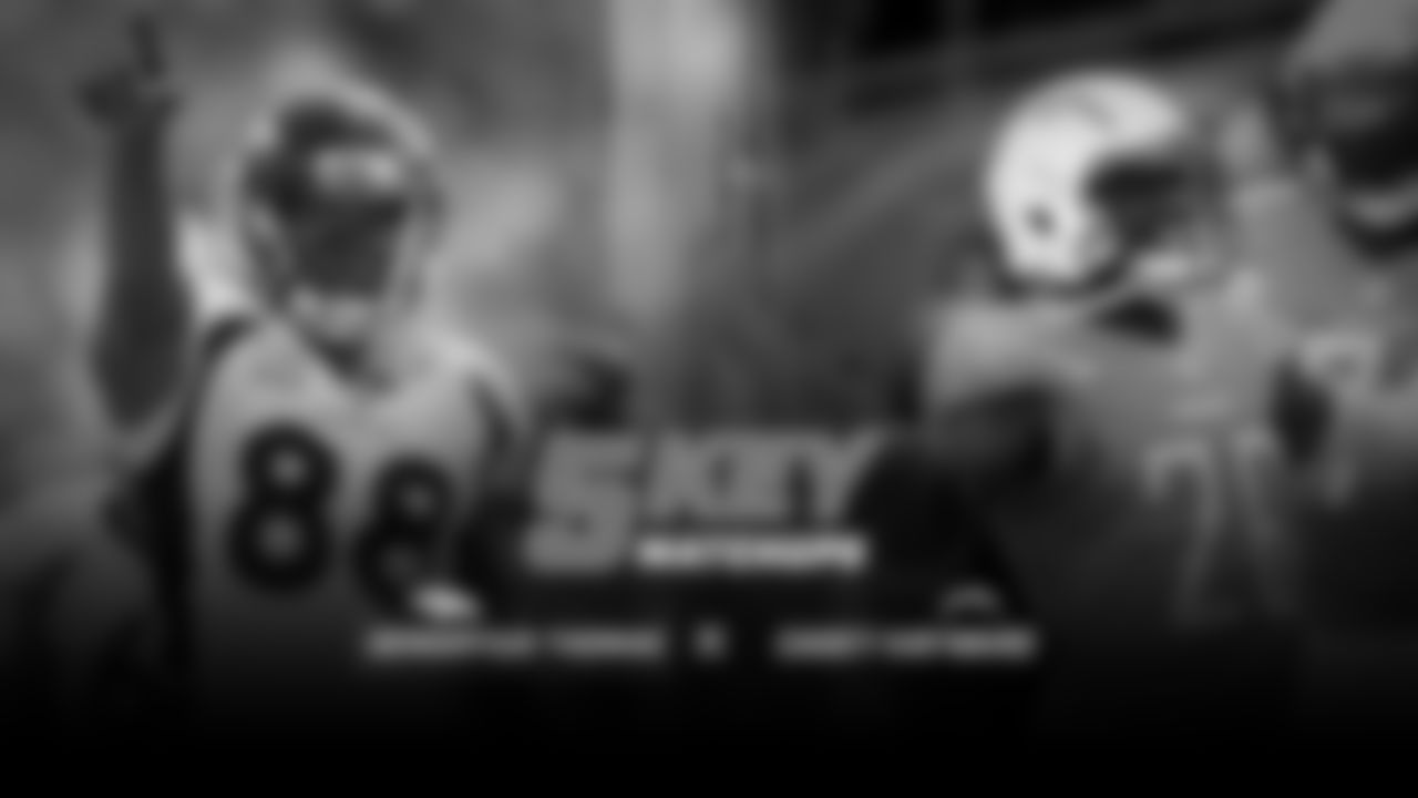 No Emmanuel Sanders? That means this weekend must be the Demaryius Thomas show. In all likelihood, the Broncos will need another dominant performance from Thomas in order to threaten the Chargers defense. Last week, Thomas provided just that. He caught 10 passes for 133 yards and also drew some crucial pass interference calls that helped the Broncos move the ball. He's still looking for his first touchdown catch of the season, though, and Sunday would be as good a time as any to find his way into the end zone. Casey Heyward will try to hold down the Chargers' defensive backfield even without Jason Verrett, who was placed on IR after the Chargers' Week 1 loss.