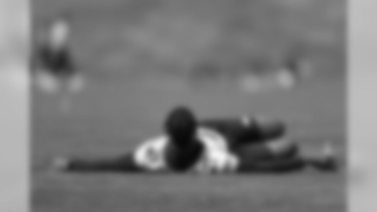 A.J. Bouye during strength and conditioning practice at UCHealth Training Center in Centennial, CO, August 03, 2020.
Photo by Gabriel Christus