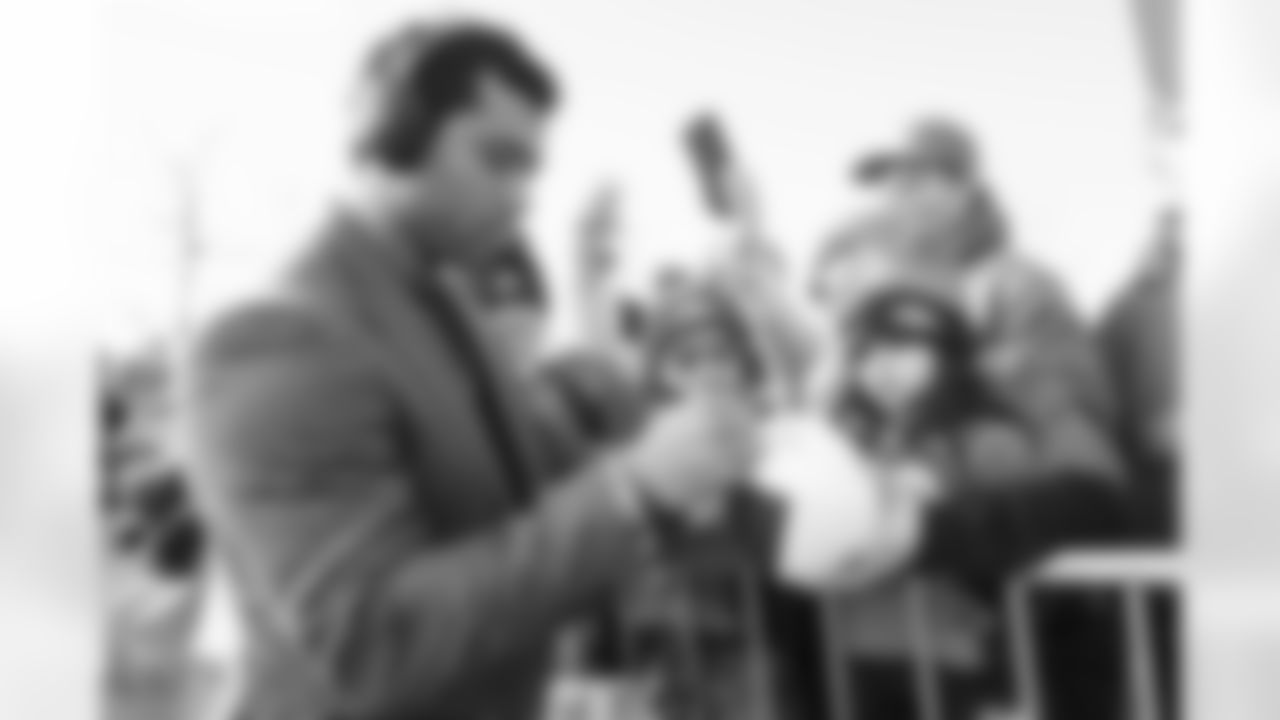 Russell Wilson during arrivals before the Broncos' Week 18 game against the Los Angeles Chargers at Empower Field at Mile High in Denver, Colorado on January 8, 2023. Photo by Ben Swanson/DenverBroncos.com