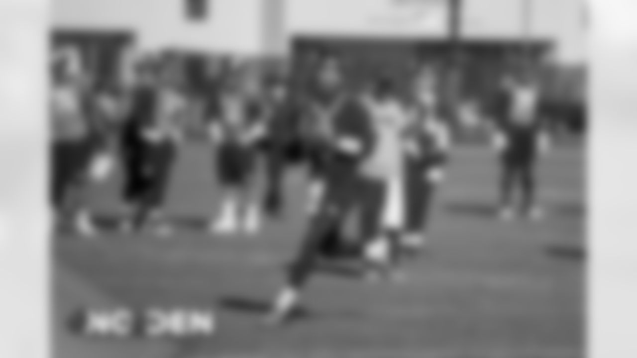 Drew Lock action during practice at UCHealth Training Center in Centennial, CO, November 26, 2020.
Photo by Gabriel Christus