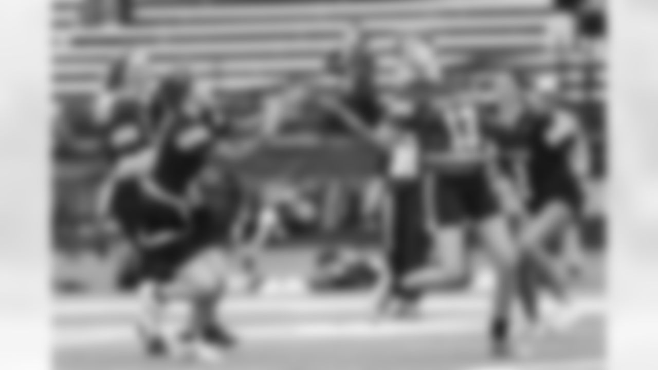 During the Girls High School Flag Jamboree at Denver's All City Stadium on September 10, 2022. (Photo by Ben Swanson)