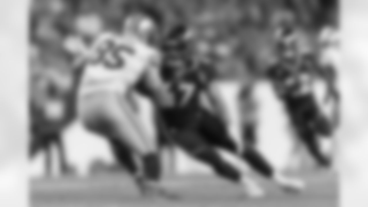 Denver Broncos linebacker Josey Jewell (47) tackles San Francisco 49ers tight end George Kittle (85) during a NFL game against the San Francisco 49ers on Sunday, September 25, 2022 at Empower Field at Mile High in Denver, Colorado.
Photo by Gabriel Christus/Denver Broncos