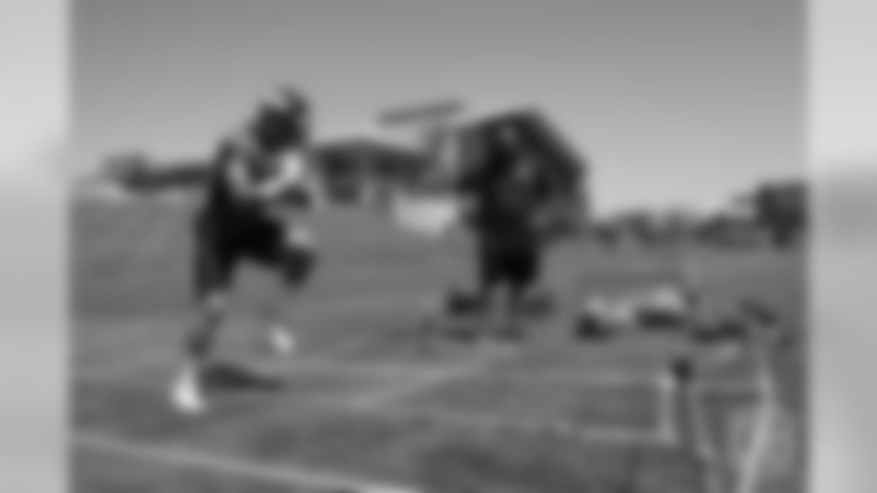 action during minicamp at UCHealth Training Center in Centennial, CO, June 13, 2018.
Photo by Gabriel Christus