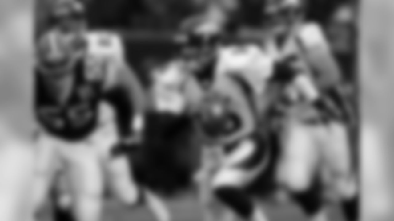 "Jake the Snake" earns his spot here for helping lead the Broncos back to consistent playoff contention in the mid-2000s with dynamic (if occasionally sometimes risky) quarterback play in Mike Shanahan and Gary Kubiak's balanced offense. In his best two-year span, from 2004 to 2005, Plummer threw for 7,455 yards, 45 touchdowns and 27 interceptions. He also earned a Pro Bowl selection and got to an AFC Championship with the 2005 team.