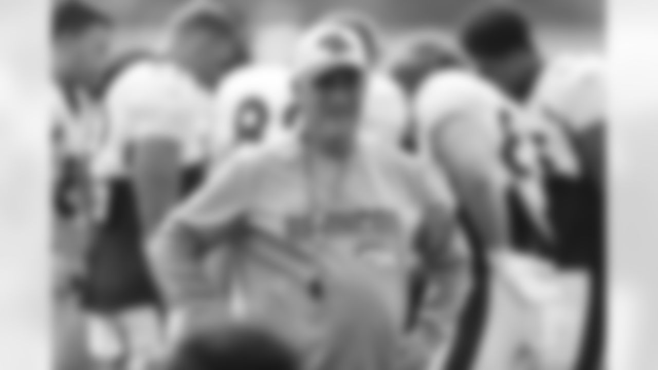 Vic Fangio during training camp on Tuesday, August 3, 2021 at UCHealth Training Center in Englewood, Colorado.
Photo by Gabriel Christus