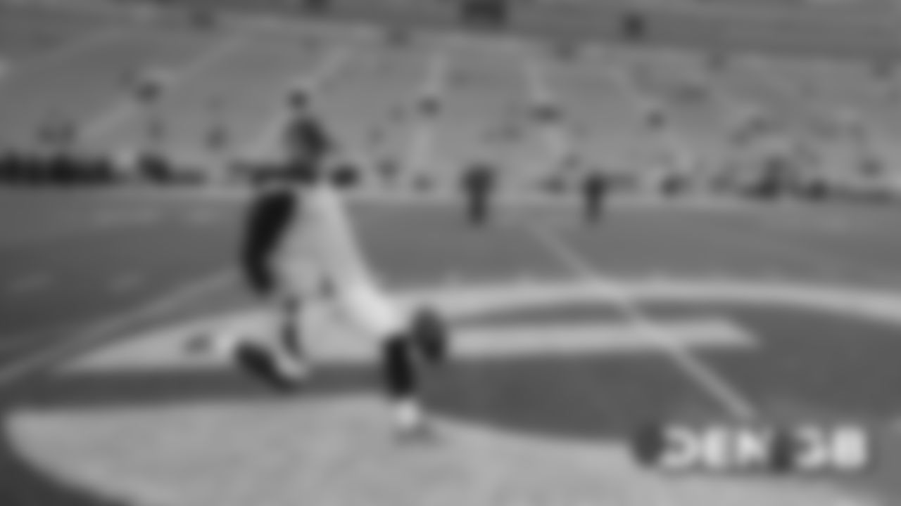 Pregame before the Broncos' Week 3 matchup against the Green Bay Packers on September 22, 2019 at Lambeau Field. (Photo by Gabriel Christus)