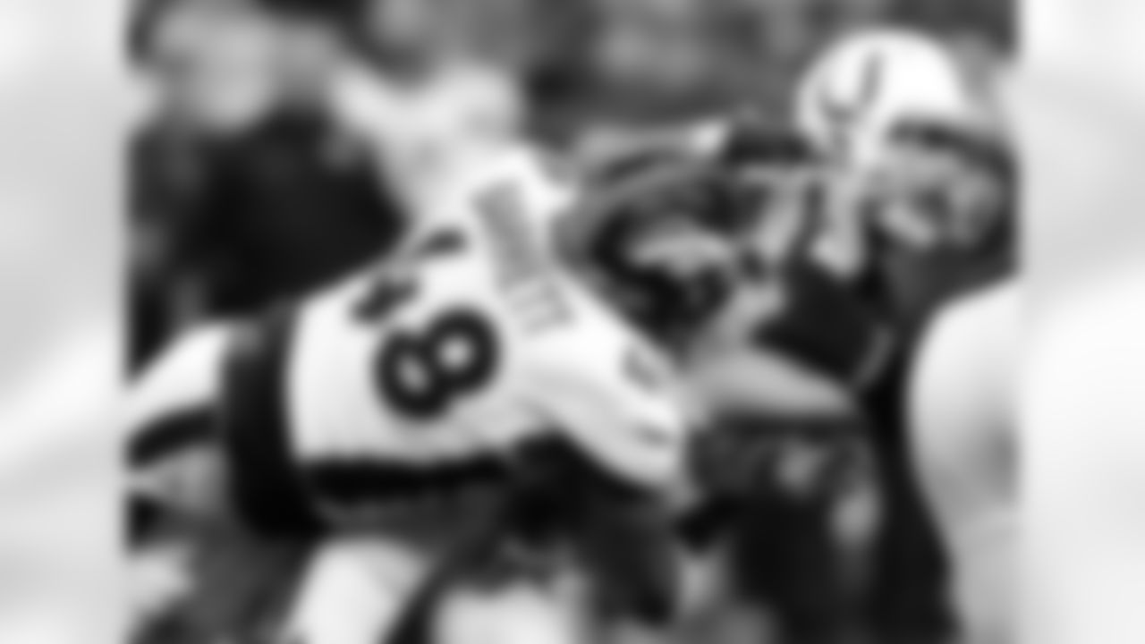 Luck played through a lacerated kidney that he suffered against the Broncos.
