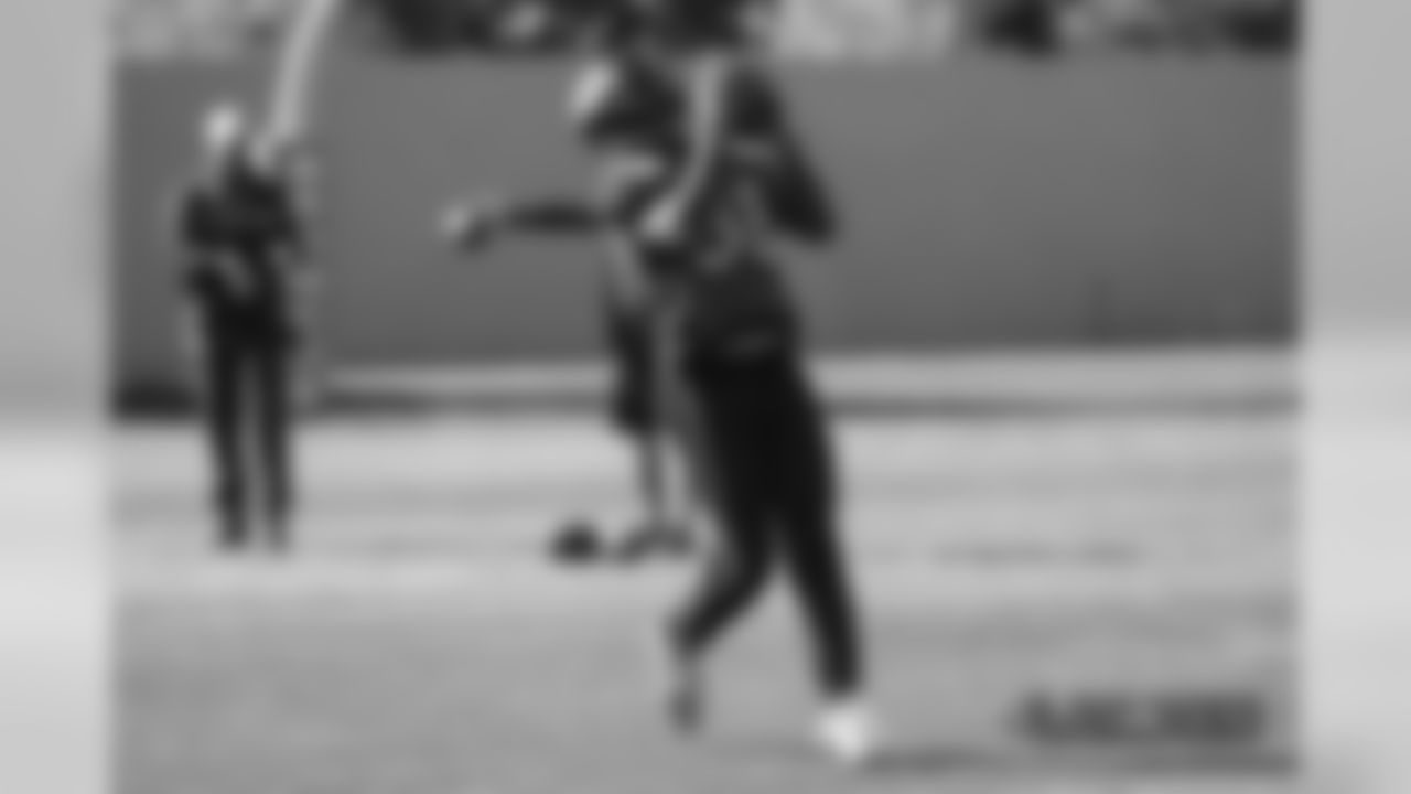 Demaryius Thomas at practice at UCHealth Training Center on October 12, 2018.