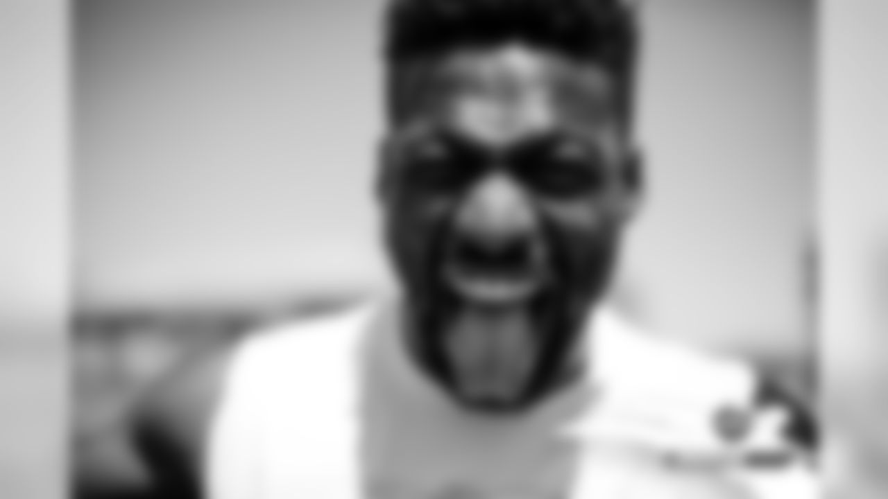 Emmanuel Sanders at practice on Day 5 of training camp on July 22, 2019.