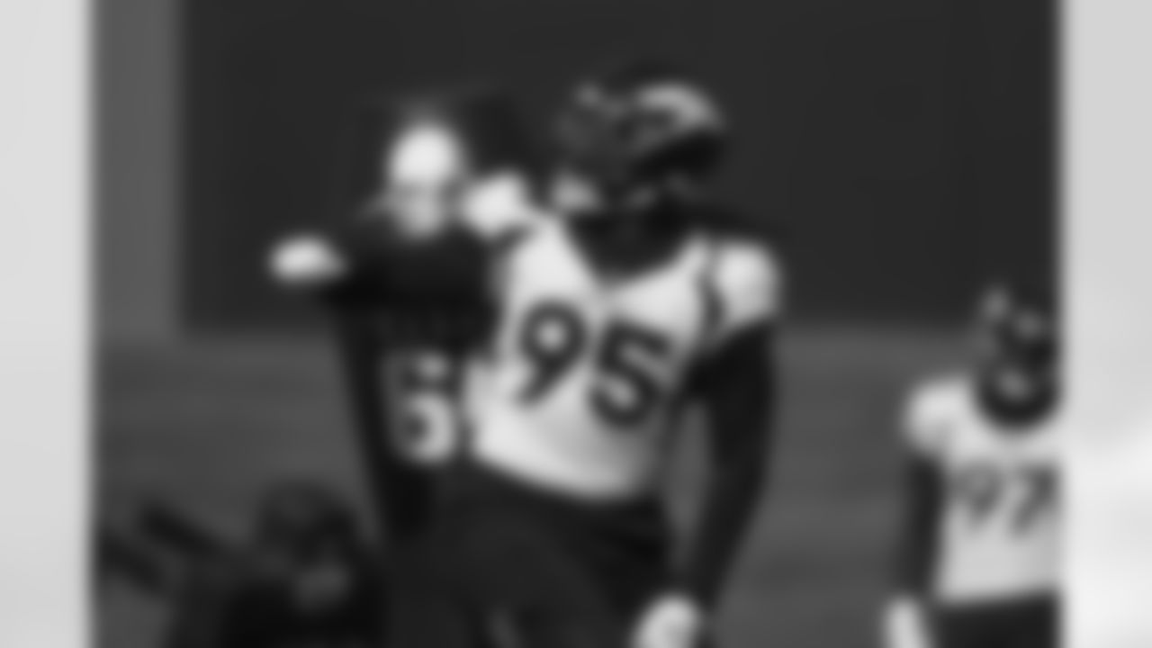 during training camp at Empower Field at Mile High in Denver, CO, August 31, 2020.
Photo by Gabriel Christus