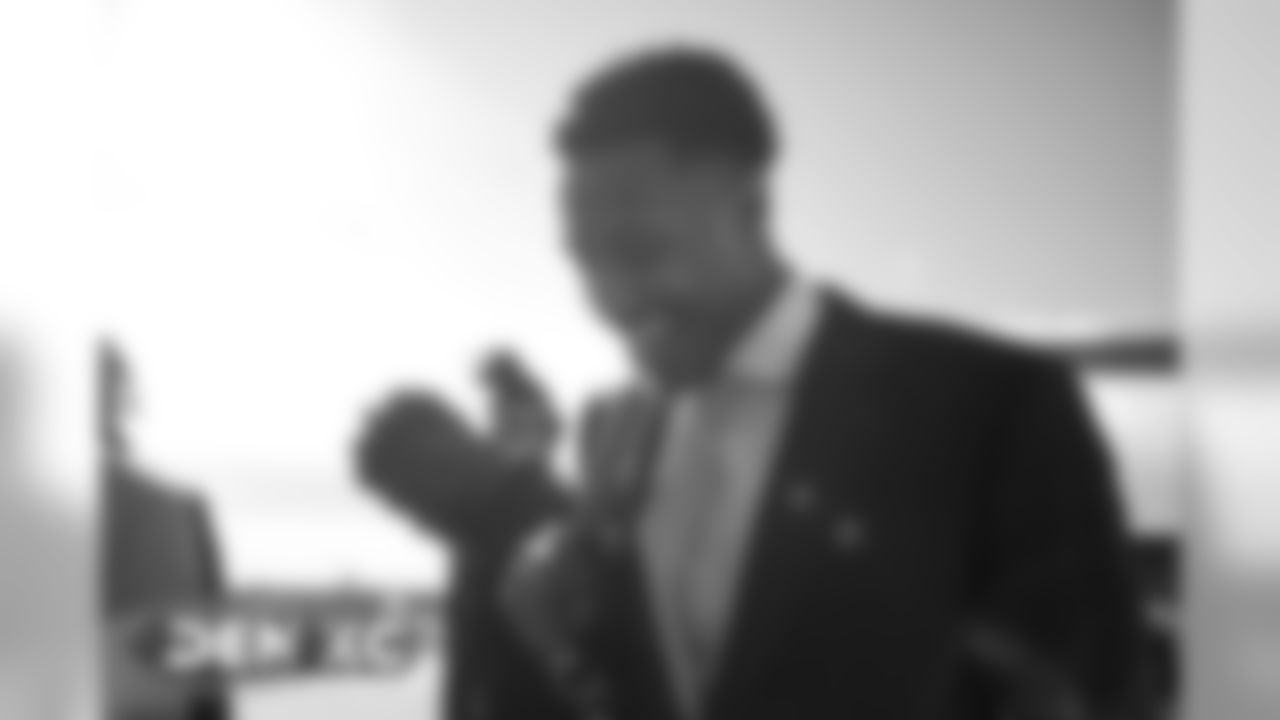 Courtland Sutton on the tarmac at Denver International Airport during the team's travel to Missouri on December 14, 2019 ahead of their Week 15 game against the Kansas City Chiefs. (Photo by Ben Swanson)
