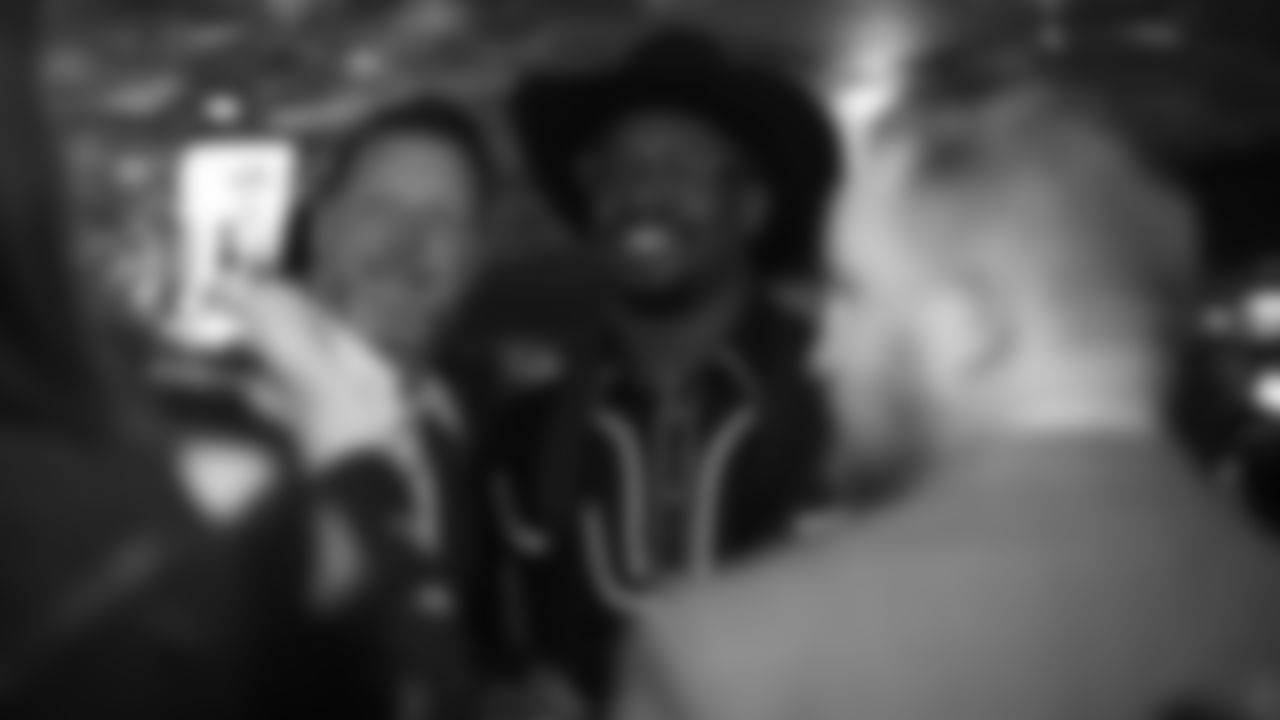 Von Miller at Von's Vision's Western Round-Up on November 11, 2019. (Photo by Ben Swanson)