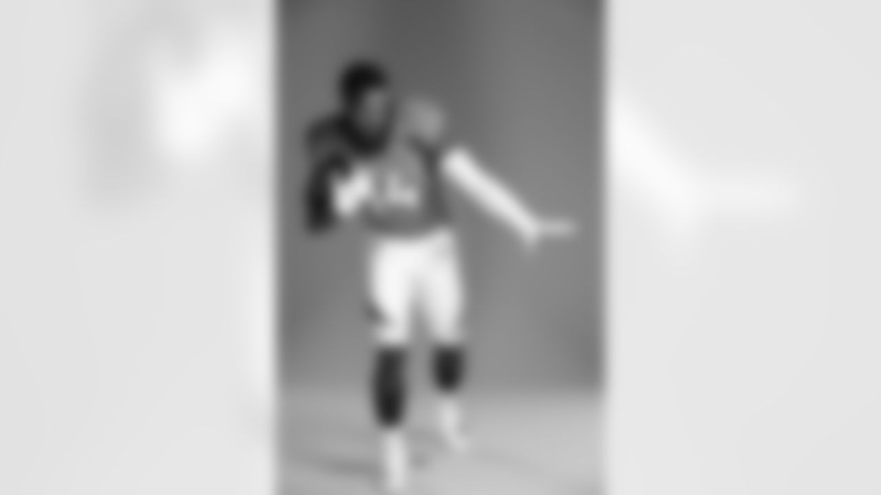 Denver Broncos wide receiver Courtland Sutton (14) poses for a photo during the Denver Broncos photoshoot, Wednesday, June 8, 2022, in Denver, Colorado. (Harrison Braden/NFL)