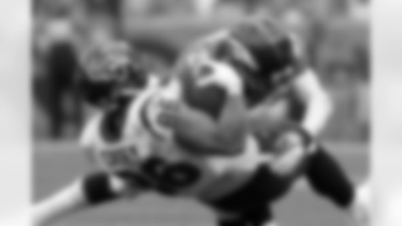 S Rahim Moore tackles FB James Casey.