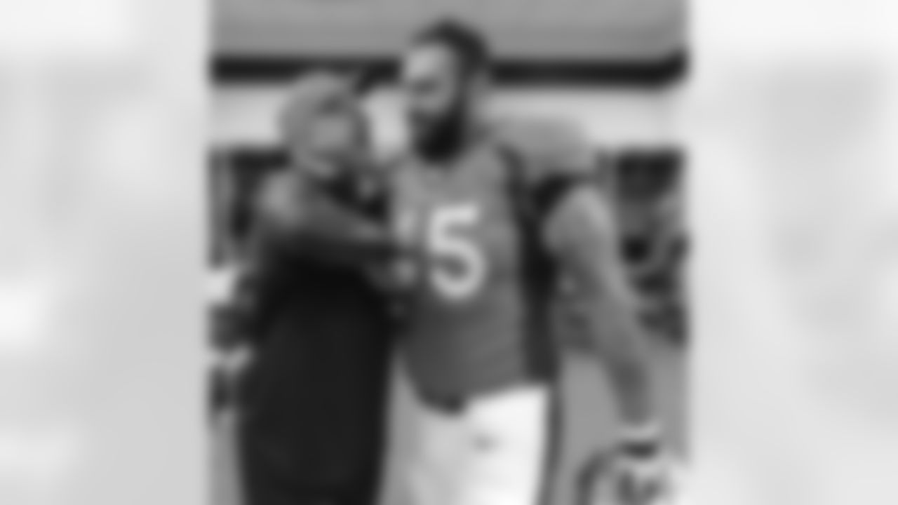 Louis Vasquez and Coach Fox