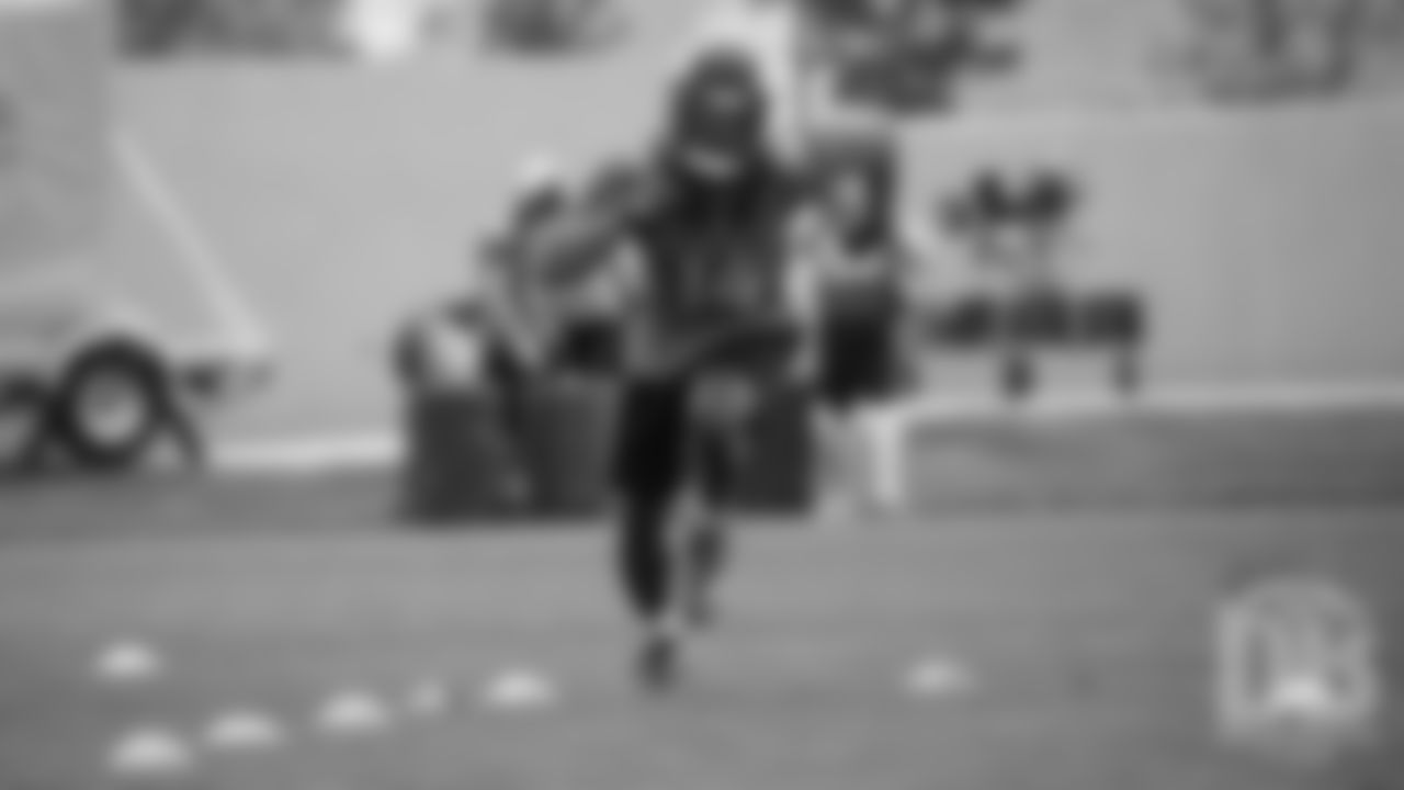 Courtland Sutton during the Broncos' second mandatory minicamp practice on June 5, 2019.