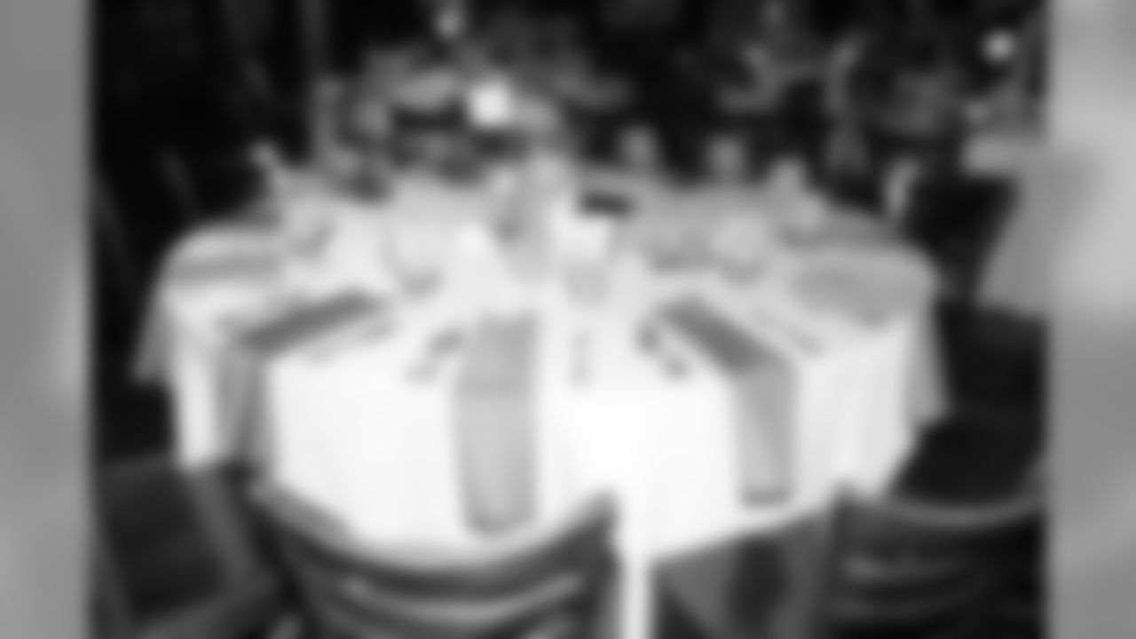 The dinner setting during Von's Vision at Mile High Station in Denver on November 5, 2018.