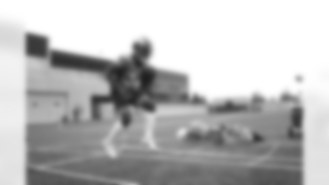 Stevie Scott III during practice on Thursday, August 26, 2021 at UCHealth Training Center in Denver, Colorado.
Photo by Gabriel Christus