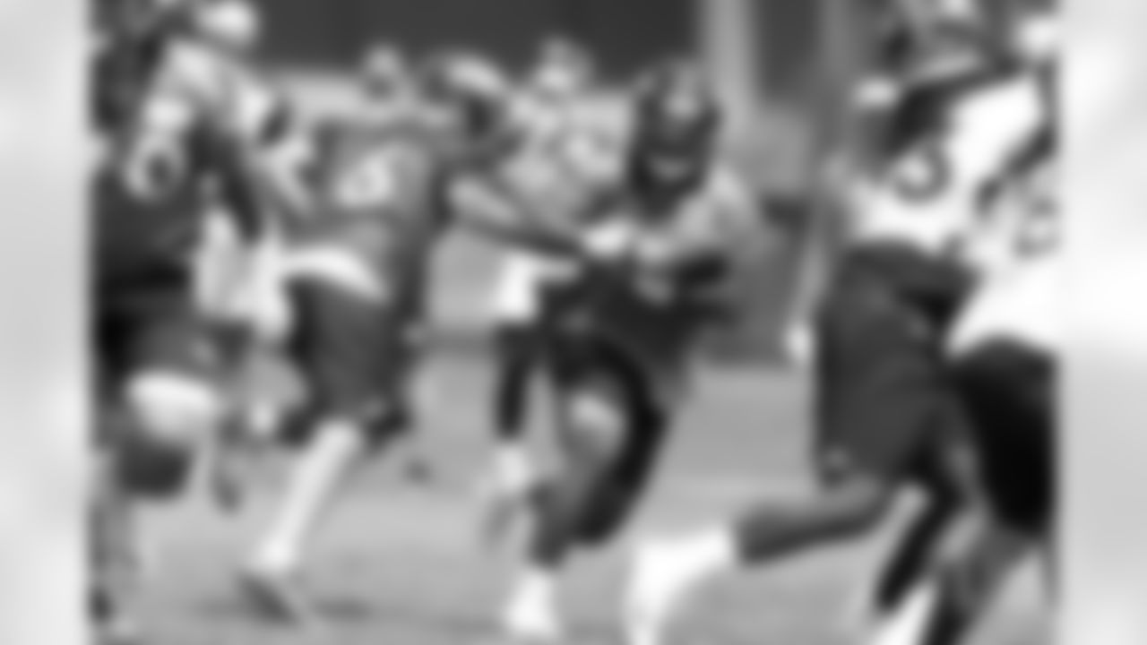 action during minicamp at UCHealth Training Center in Centennial, CO, June 14, 2018.
Photo by Gabriel Christus