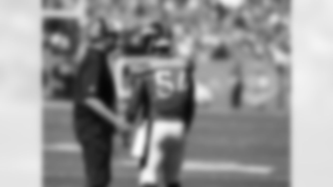 Jack Del Rio and Brandon Marshall