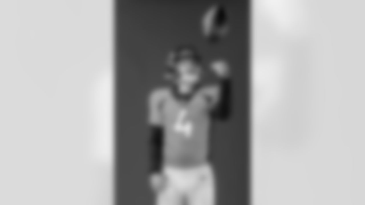 Brett Rypien poses for a portrait on media day on June 14, 2021. Photo by Gabriel Christus