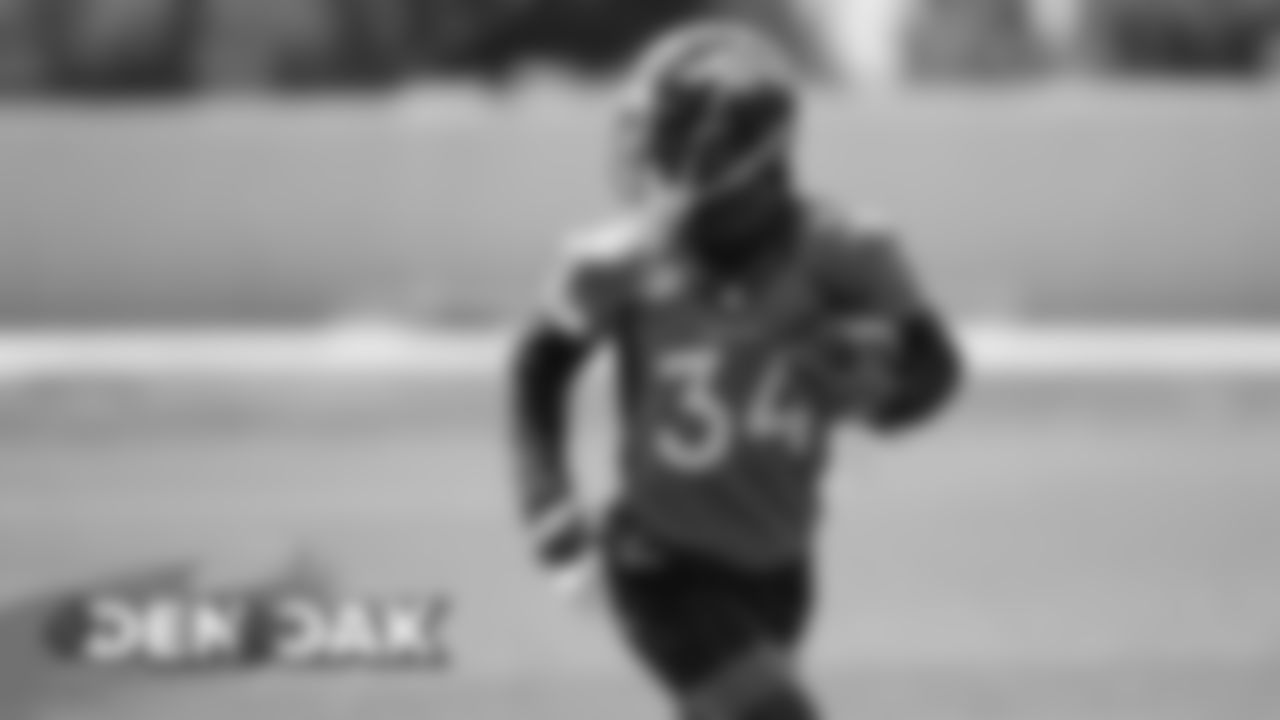 Will Parks at practice on September 7, 2019. (Photo by Ben Swanson)