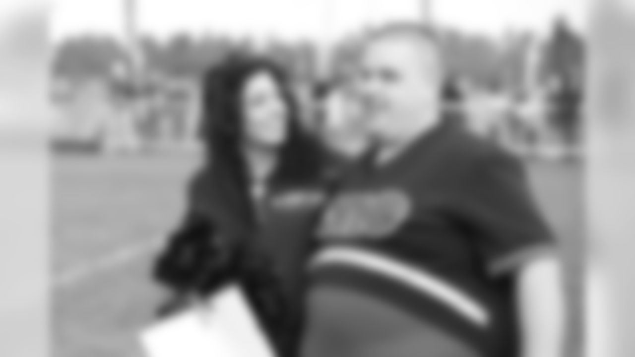 Denver Broncos Cheerleader Gioia takes part in a Special Olympics Unified Flag Football Game with Special Olympics Florida athletes and Pro Bowl players on January 26, 2019, at ESPN Wide World of Sports.