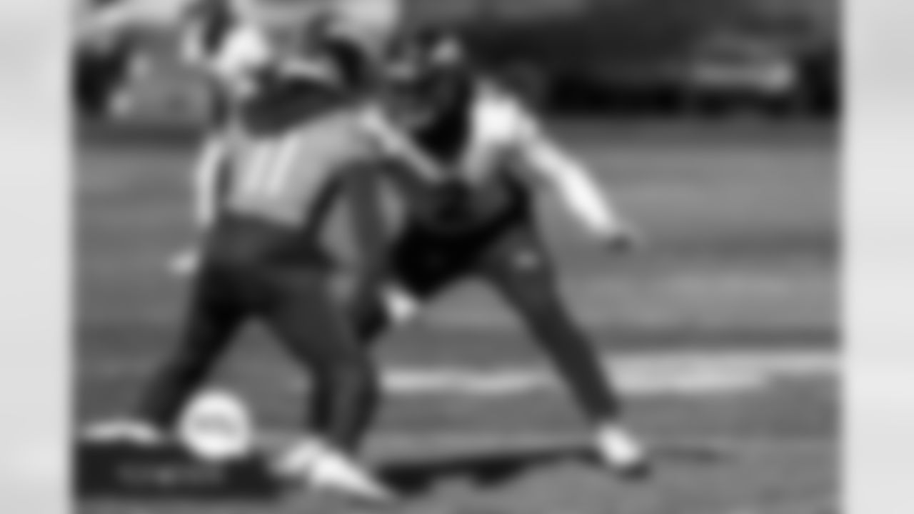 Pat Surtain II during practice at UCHealth Training Center on October 15, 2021. (Photo by Sam Weaver)