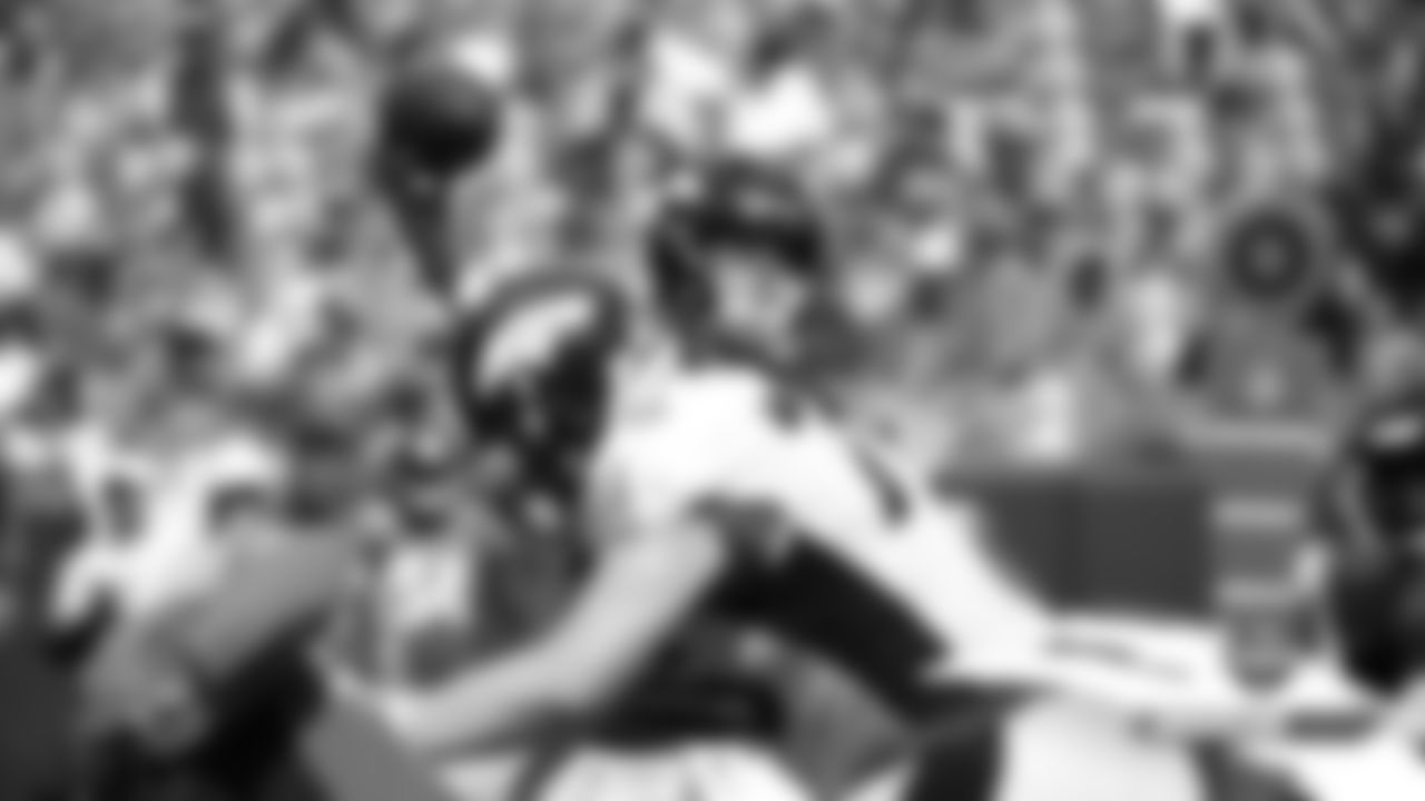 Drew Lock during practice on Day 9 of training camp at Broncos Stadium at Mile High on July 27, 2019.