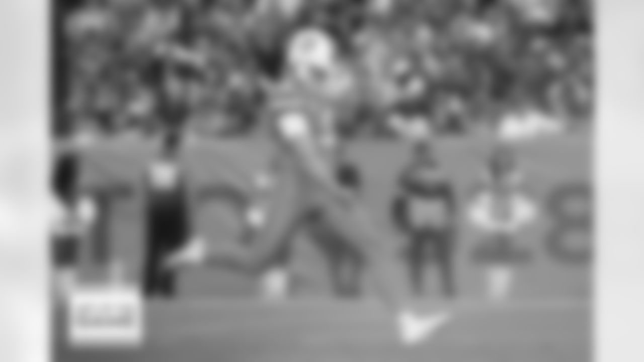 Denver Broncos kicker Wil Lutz (16) kicks the ball during the Broncos' Week 5 game against the New York Jets at Empower Field at Mile High in Denver, Colorado on October 8, 2023. Photo by Rachel O'Driscoll / Denver Broncos