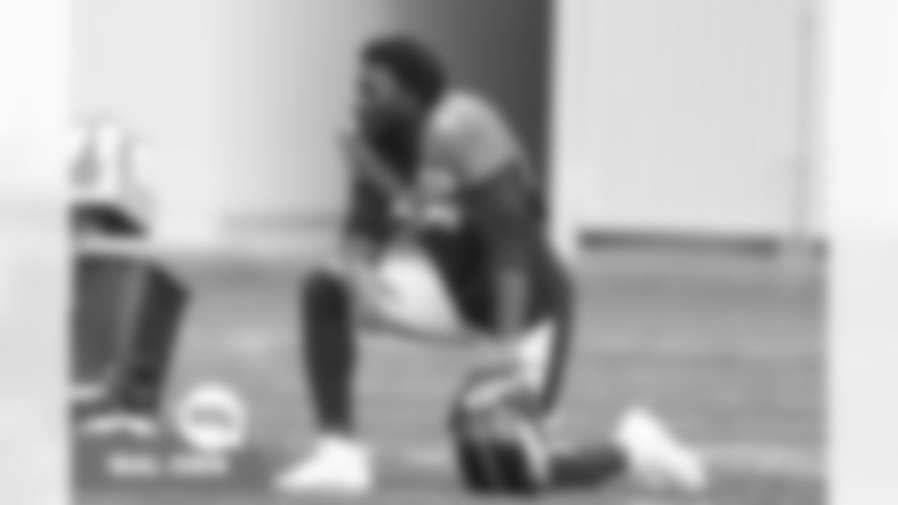 David Moore during practice on Thursday, September 30, 2021 at UCHealth Training Center in Englewood, Colorado.
Photo by Gabriel Christus