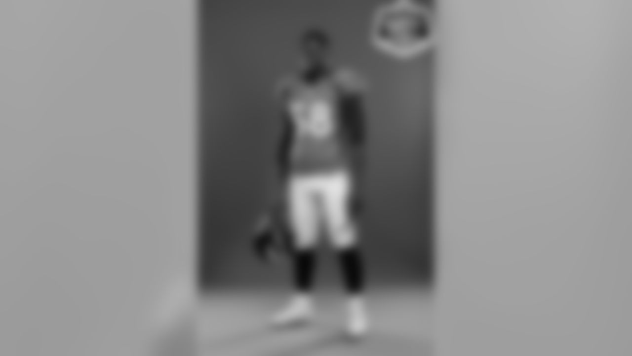 LB Von Miller poses for an in-game promotion for NBC's Sunday Night Football.