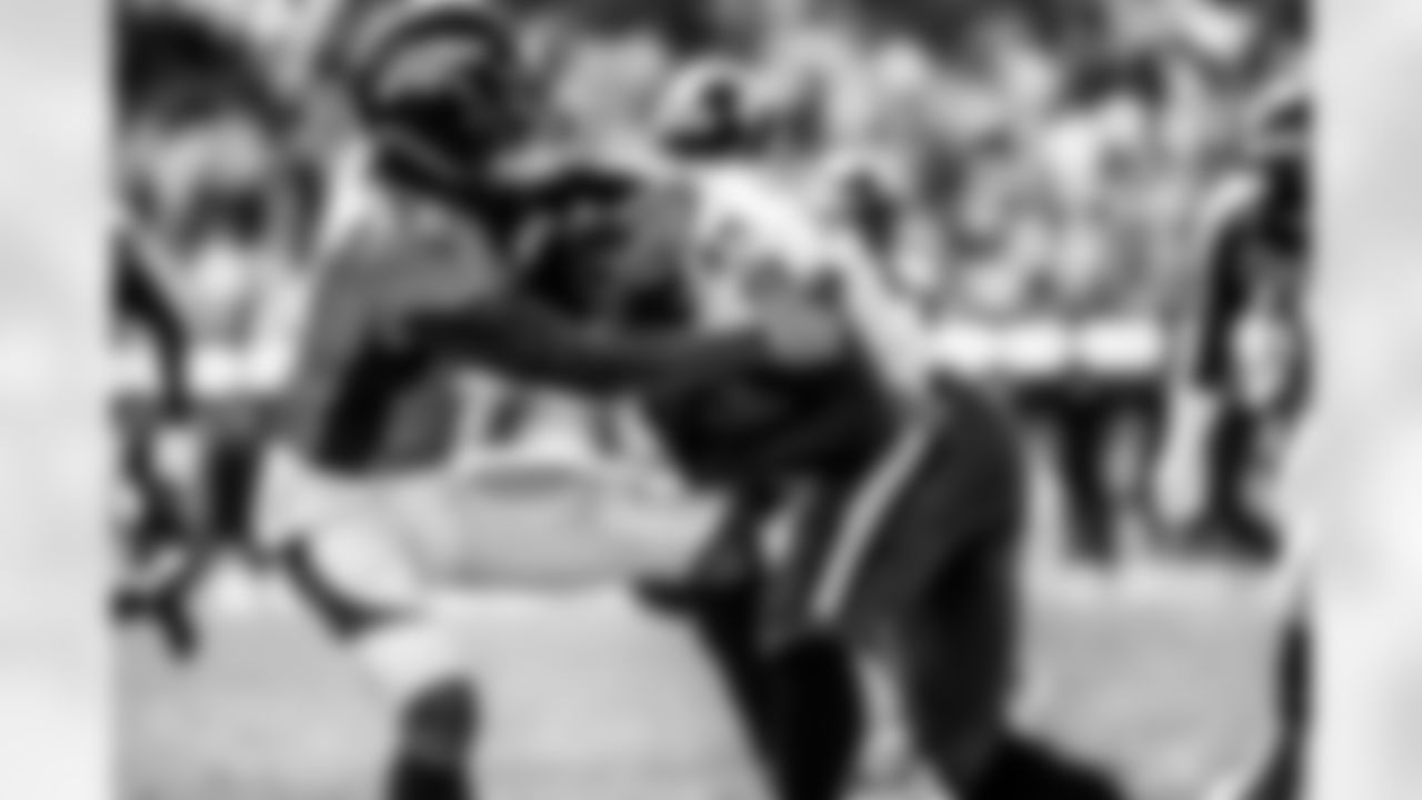 Pat Surtain II during the Broncos' Week 4 game against the Baltimore Ravens on October 3, 2021 at Empower Field at Mile High in Denver, Colorado. (Photo by Pete Eklund)