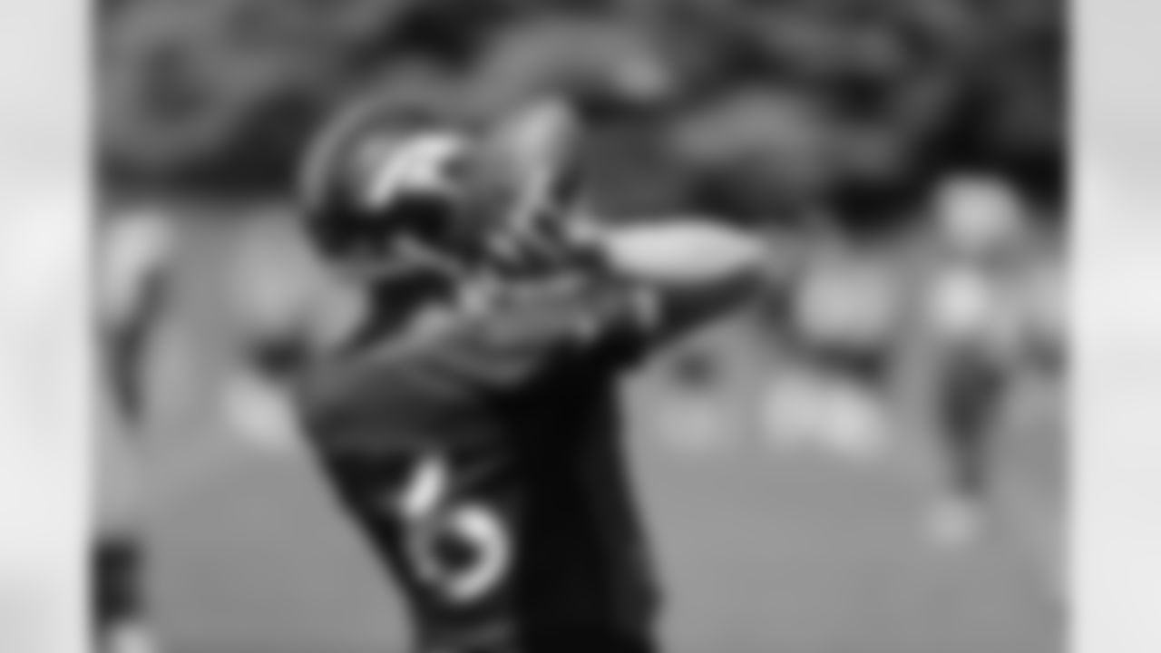 QB Brock Osweiler launches a pass downfield.