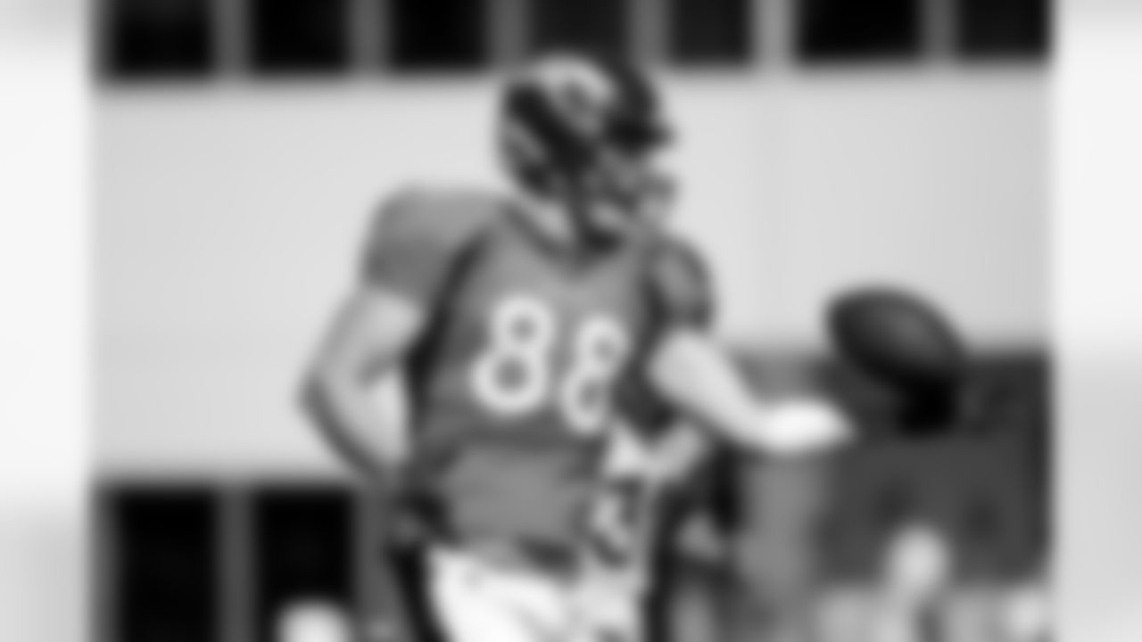 Shaun Beyer during practice at UCHealth Training Center on August 24, 2021. (Photo by Ben Swanson)