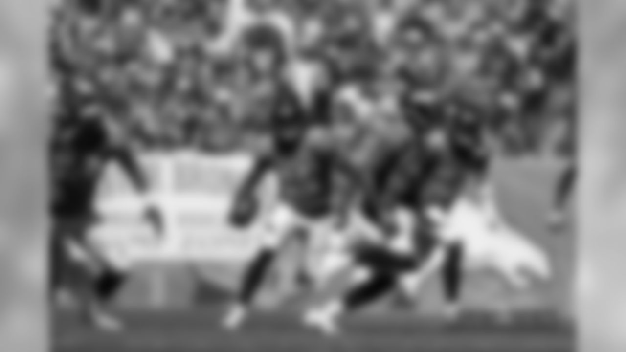 Denver Broncos action during the NFL game against the Seattle Seahawks at Broncos Stadium at Mile High in Denver, Colorado, September 09, 2018.
Photo by XXXXX