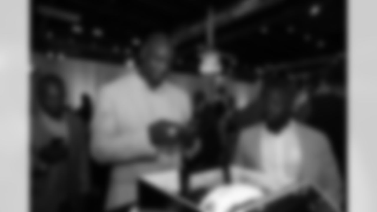 DeMarcus Ware during the Super Bowl 50 Ring Ceremony at Sports Authority Field at Mile High in Denver, CO, June 12, 2016.
Photo by Gabriel Christus
