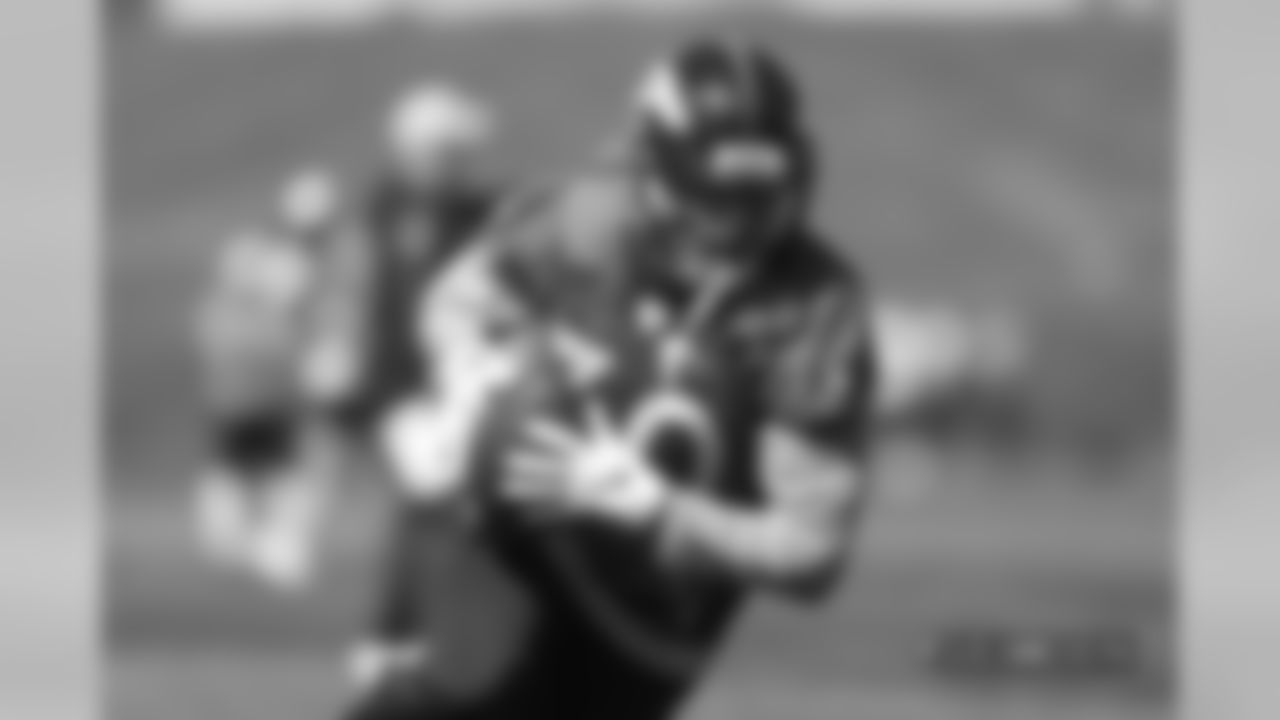 Phillip Lindsay during a practice at UCHealth Training Center on September 7, 2018.