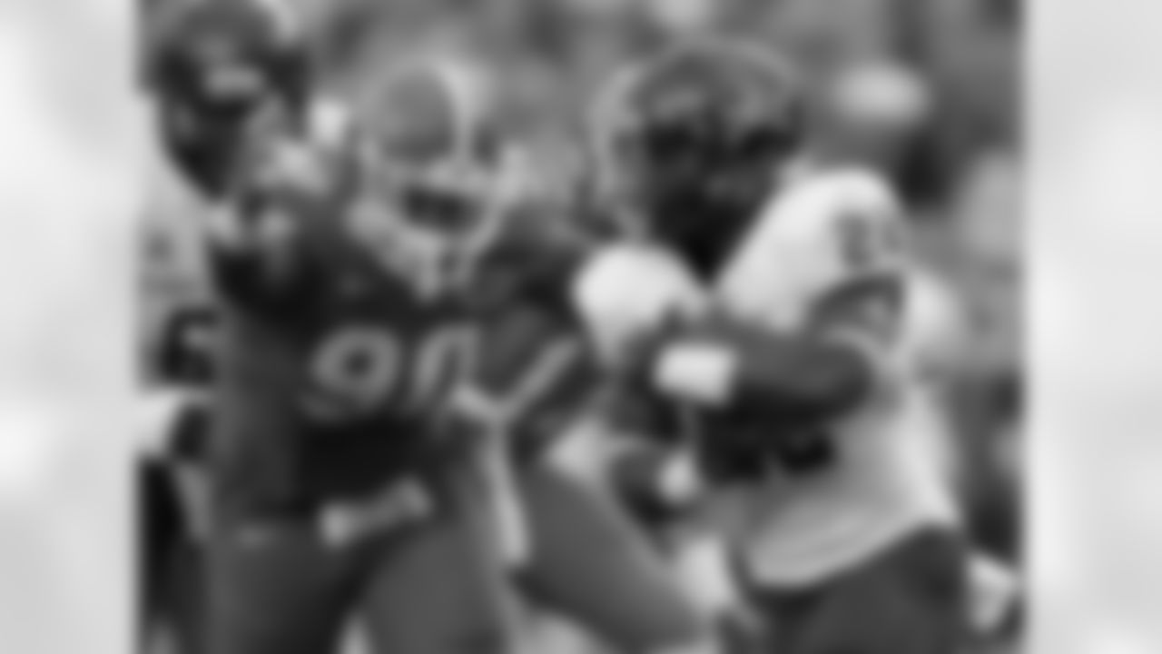 DE Jonathan Bullard, Florida"The Broncos signed Jared Crick, but could use more talent up front to help fill the shoes of the departed Malik Jackson. Bullard can play inside or outside and has the snap quickness to penetrate the backfield." [April 28]