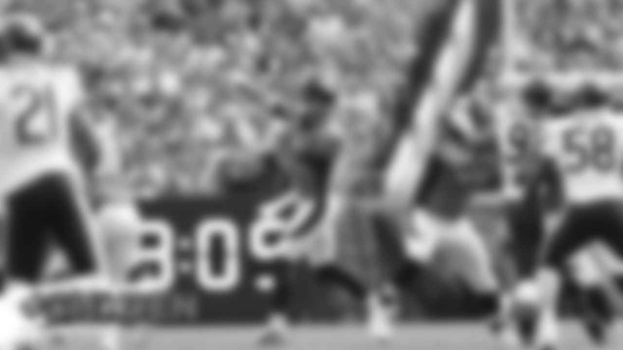 During the first half of the Broncos' Week 2 game against the Chicago Bears on September 15, 2019 at Empower Field at Mile High. (Photo by Gabriel Christus)