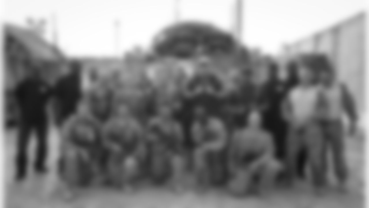 The week-long USO tour stopped at various bases.