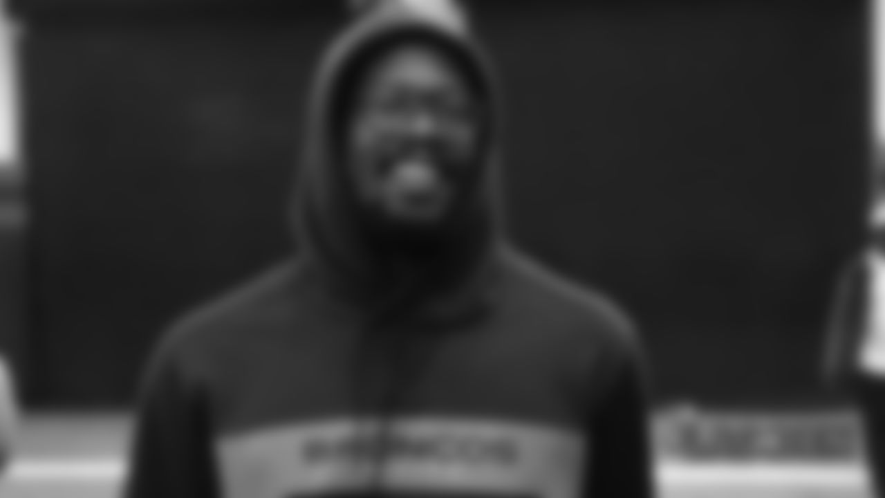 Von Miller during a team walkthrough at UCHealth Training Center on Dec. 29, 2018 ahead of their Week 17 game against the Chargers.