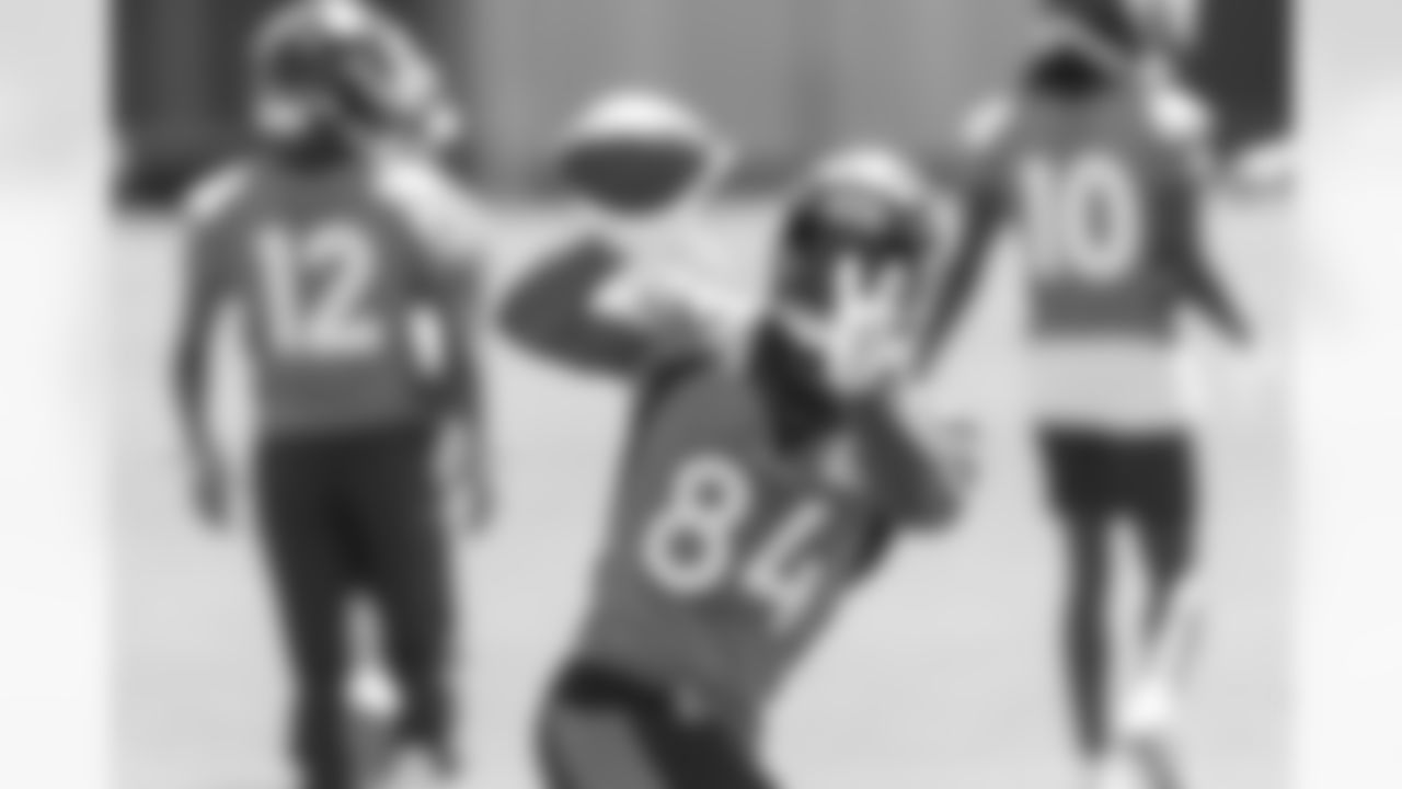 Chris Manhertz during OTAs on Thursday, May 25, 2023 at Centura Health Training Center in Englewood, Colorado.
Gabriel Christus