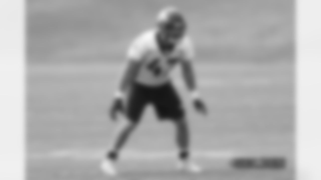 Josey Jewell during practice at UCHealth Training Center on September 5, 2018.