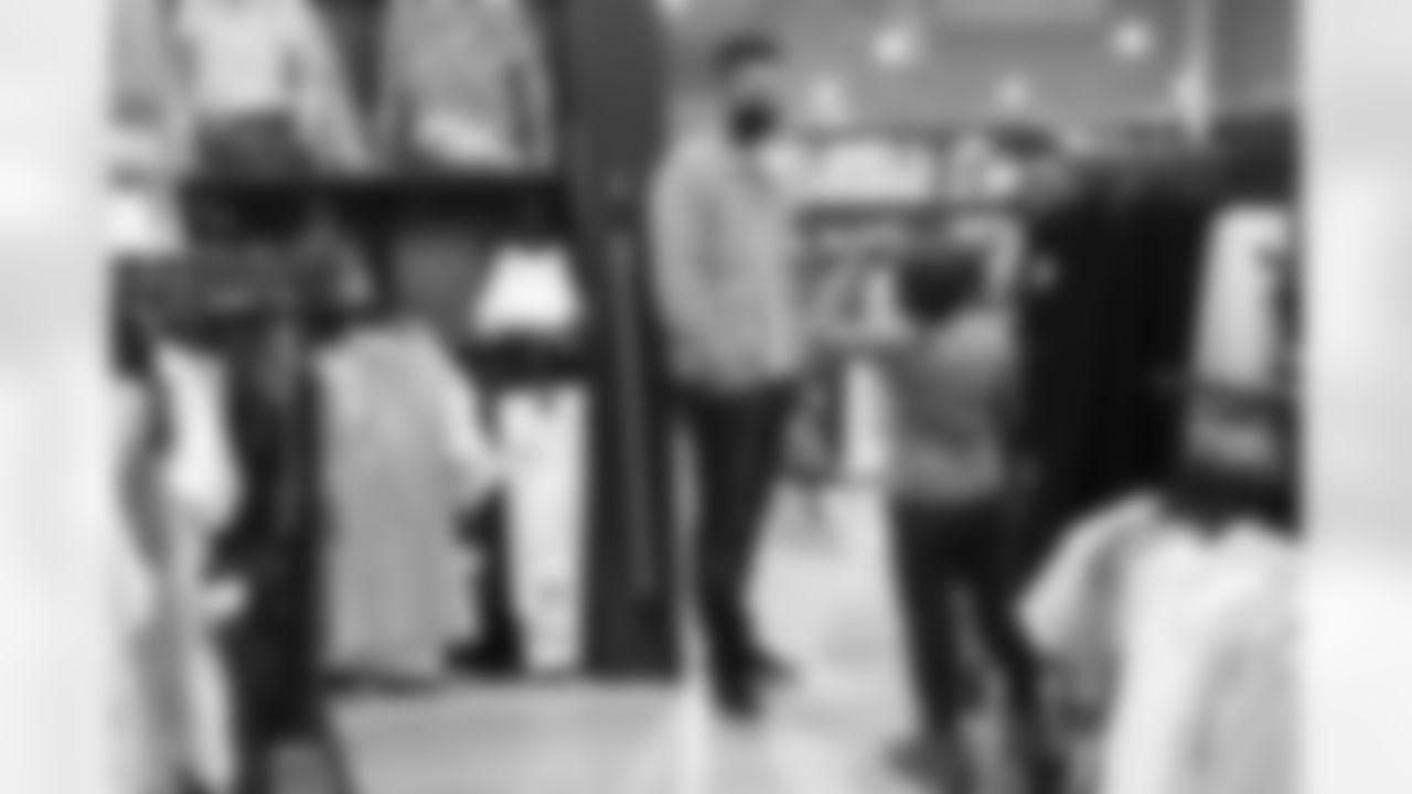 Brandon McManus and the Project McManus Foundation treat 15 kids to a holiday shopping spree on December 7, 2021.