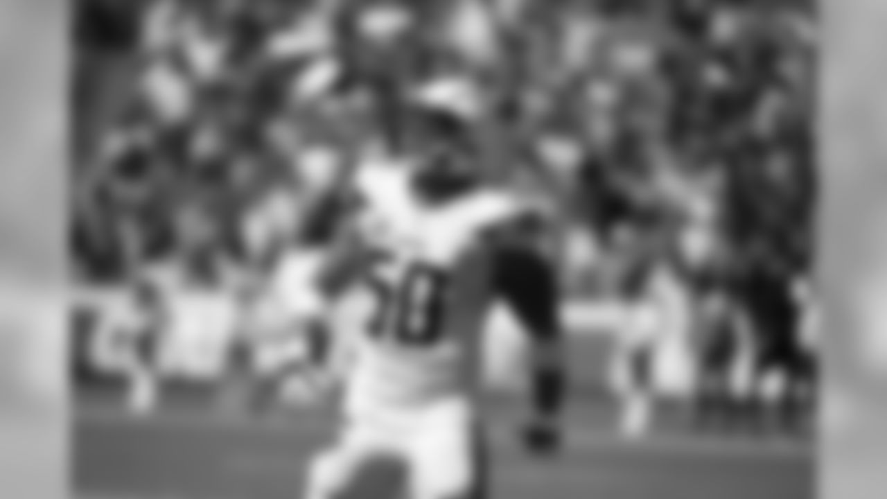He will have to show how far back he is from a torn Achilles tendon that ended his season last September. Some ups and downs might leave a rotational and special-teams role in play for him with a "prove-it" contract.